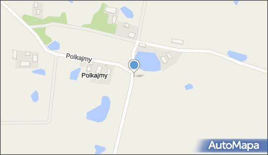 Kapliczka, Figura Świętych, Krzyż, Polkajmy, Polkajmy 11-320 - Kapliczka, Figura Świętych, Krzyż