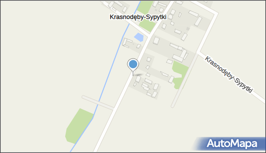 Kapliczka, Figura Świętych, Krzyż, Krasnodęby-Sypytki 28 08-300 - Kapliczka, Figura Świętych, Krzyż