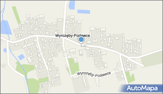 Kapliczka, Figura Świętych, Krzyż, Wyrozęby-Podawce 21A 08-307 - Kapliczka, Figura Świętych, Krzyż