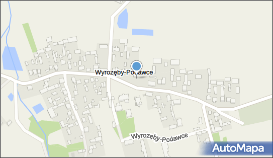 Kapliczka, Figura Świętych, Krzyż, Wyrozęby-Podawce 44 08-307 - Kapliczka, Figura Świętych, Krzyż