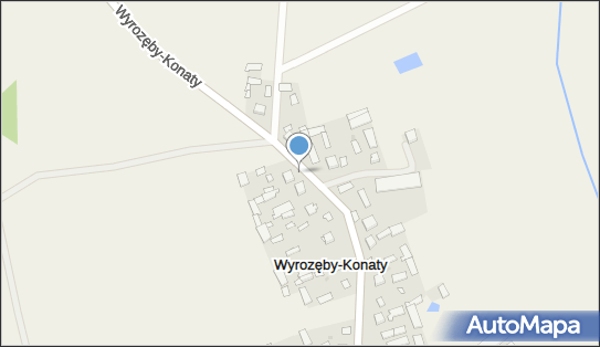 Kapliczka, Figura Świętych, Krzyż, Wyrozęby-Konaty 71 08-307 - Kapliczka, Figura Świętych, Krzyż