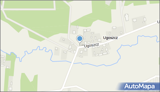 Kapliczka, Figura Świętych, Krzyż, Ugoszcz 27, Ugoszcz 07-106 - Kapliczka, Figura Świętych, Krzyż