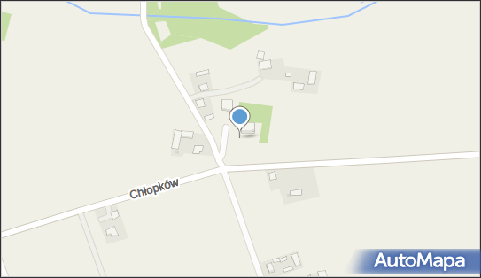 Kapliczka, Figura Świętych, Krzyż, Chłopków, Chłopków 08-210 - Kapliczka, Figura Świętych, Krzyż