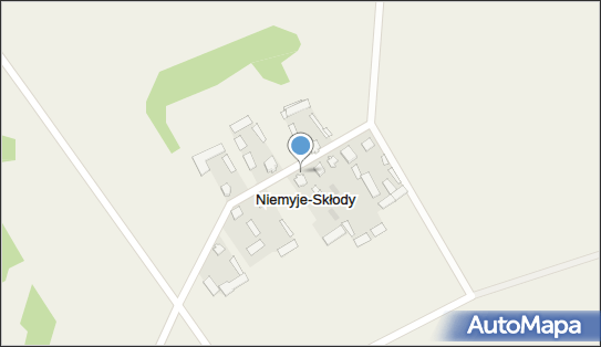 Kapliczka, Figura Świętych, Krzyż, Niemyje-Skłody 7 17-123 - Kapliczka, Figura Świętych, Krzyż