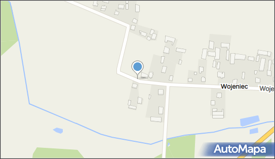 Kapliczka, Figura Świętych, Krzyż, Wojeniec 15, Wojeniec 17-306 - Kapliczka, Figura Świętych, Krzyż