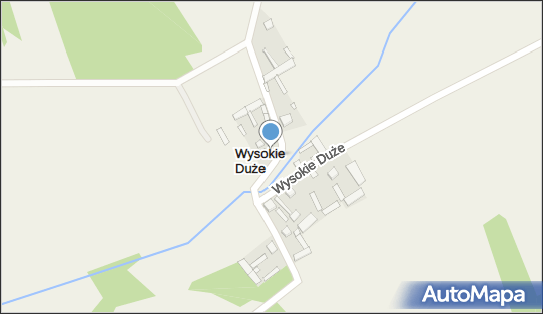 Kapliczka, Figura Świętych, Krzyż, Wysokie Duże 10 18-520 - Kapliczka, Figura Świętych, Krzyż