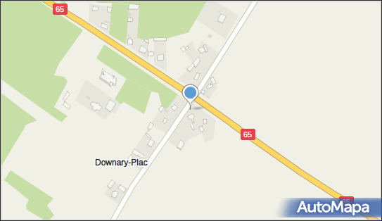 Kapliczka, Figura Świętych, Krzyż, Downary-Plac 11, Downary 19-110 - Kapliczka, Figura Świętych, Krzyż