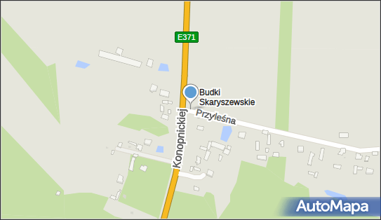 Kapliczka, Figura Świętych, Krzyż, Przyleśna, Skaryszew 26-640 - Kapliczka, Figura Świętych, Krzyż