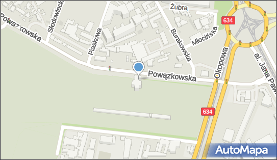 Kapliczka, Figura Świętych, Krzyż, Powązkowska 1/1, Warszawa 01-797 - Kapliczka, Figura Świętych, Krzyż