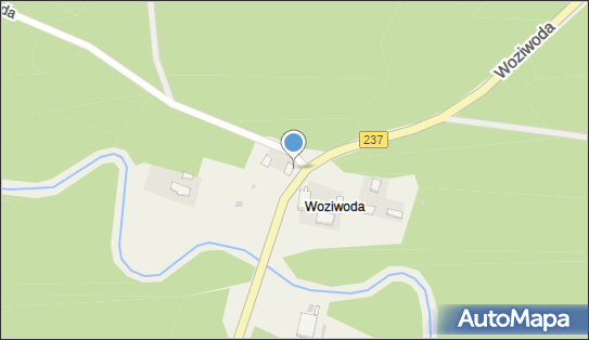 Kapliczka, Figura Świętych, Krzyż, 237, Leśniczówka Woziwoda - Kapliczka, Figura Świętych, Krzyż