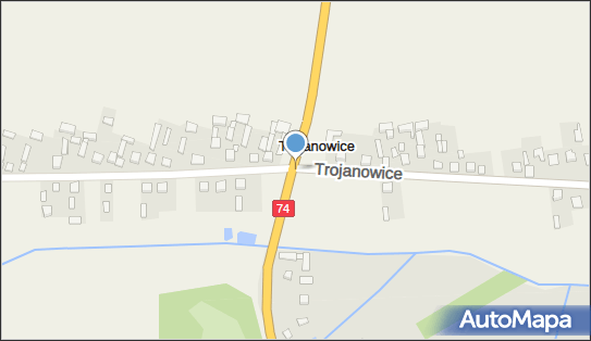 Kapliczka, Figura Świętych, Krzyż, Trojanowice, Trojanowice 26-330 - Kapliczka, Figura Świętych, Krzyż