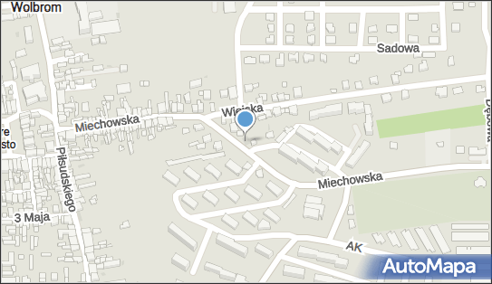 Kapliczka Jezusa Frasobliwego, Miechowska 45a, Wolbrom 32-340 - Kapliczka, Figura Świętych, Krzyż