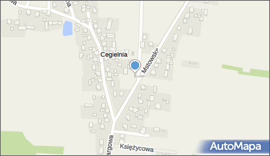 Krzyż, Mstowska, Cegielnia 42-244 - Kapliczka, Figura Świętych, Krzyż