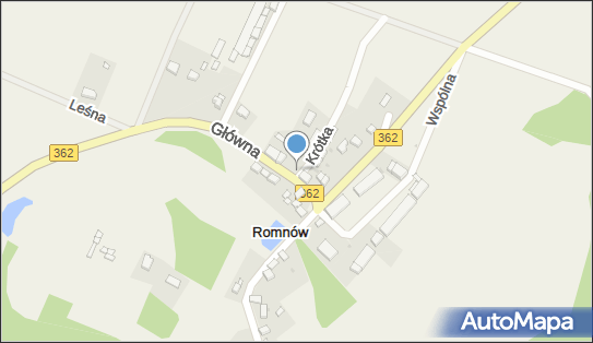 Krzyż, Główna362 14, Romnów 55-080 - Kapliczka, Figura Świętych, Krzyż