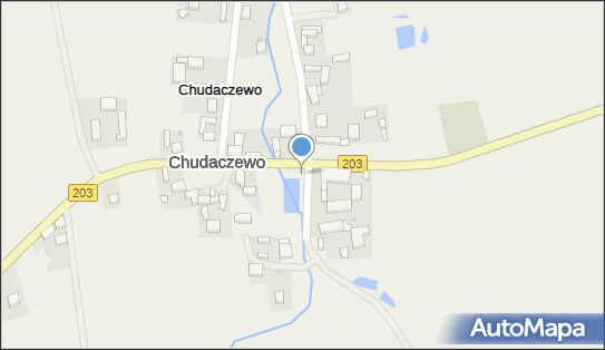 Krzyż, Chudaczewo, Chudaczewo 76-113 - Kapliczka, Figura Świętych, Krzyż