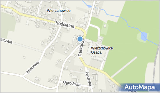 Krzyż, Parkowa439, Wierzchowice 56-320 - Kapliczka, Figura Świętych, Krzyż