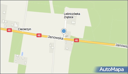 Krzyż, Leśniczówka Zrębice, Zrębice 42-256 - Kapliczka, Figura Świętych, Krzyż