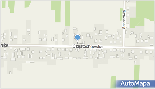 Krzyż, Częstochowska, Srocko 42-244 - Kapliczka, Figura Świętych, Krzyż