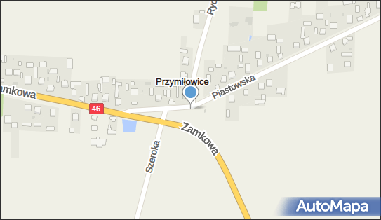 Krzyż, Piastowska, Przymiłowice 42-256 - Kapliczka, Figura Świętych, Krzyż