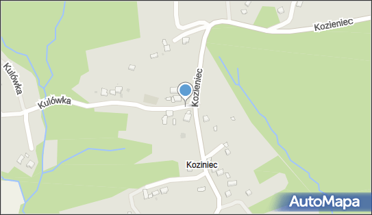 Murowana kapliczka, Kozieniec 56, Czchów 32-860 - Kapliczka, Figura Świętych, Krzyż