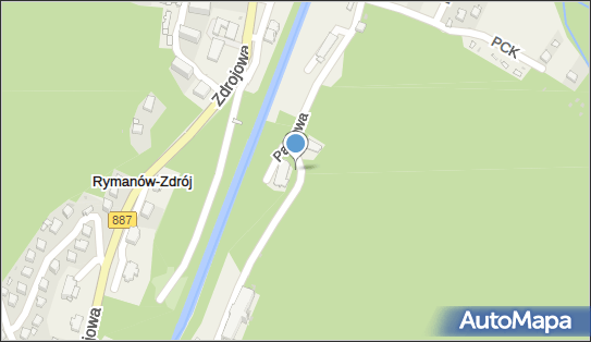Zielony Domek, DW 887, Rymanów-Zdrój - Kawiarnia