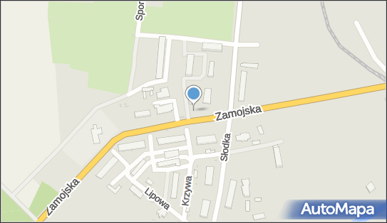 Kiosk, DW Zamojska 74, Szczebrzeszyn - Kiosk