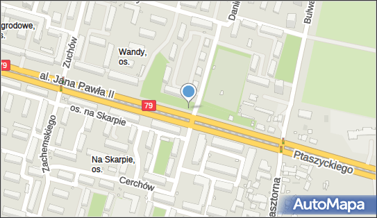 Kiosk, Aleja Jana Pawła II x Gustawa Daniłowskiego, Kraków - Kiosk