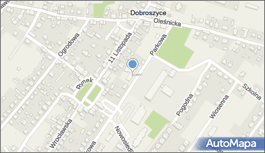 Posterunek Policji w Dobroszycach, Parkowa 14, Dobroszyce 56-410 - Komenda, Komisariat, Policja, numer telefonu
