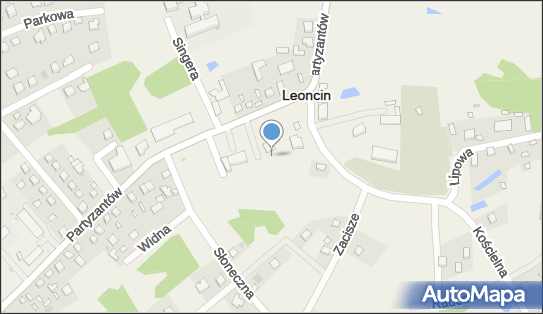 Posterunek Policji w Leoncinie, Partyzantów 3a, Leoncin 05-155 - Komenda, Komisariat, Policja