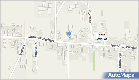 Posterunek Policji w Lgocie Wielkiej, Radomszczańska 60 97-565 - Komenda, Komisariat, Policja, numer telefonu