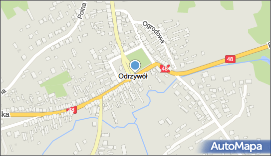 Kwiaciarnia, DK 48, Odrzywół - Kwiaciarnia