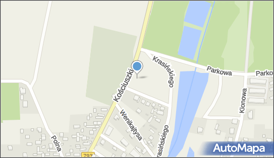 Lądowisko helikopterów, Kościuszki Tadeusza, gen.793 42-253 - Lądowisko helikopterów