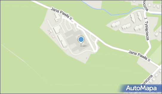 Lądowisko helikopterów, Jana Pawła II 2, Polanica-Zdrój - Lądowisko helikopterów