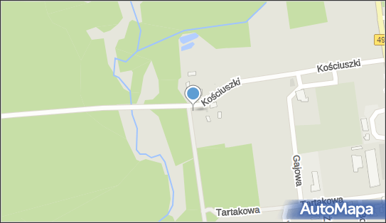Parking Leśny, Kościuszki Tadeusza, gen., Blachownia 42-290 - Leśny - Parking