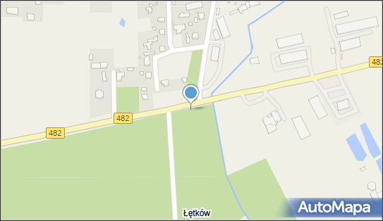 Parking Leśny, Orchów482, Orchów 98-100 - Leśny - Parking