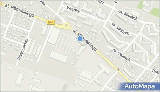 Stacja LPG, Aleja marsz. Józefa Piłsudskiego 35/1, Mława - LPG - Stacja