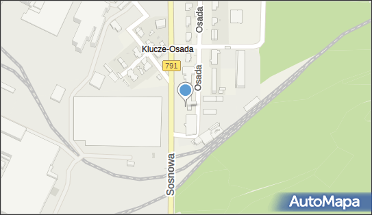 Stacja LPG, DW 791, Klucze-Osiedle - LPG - Stacja
