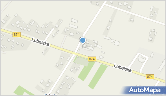 Stacja LPG, DK 17, Kolonia Olesin - LPG - Stacja