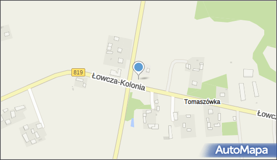 Stacja LPG, DW 812, Łowcza-Kolonia - LPG - Stacja