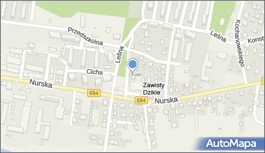 Sklep Mięso Wędliny Artykuły Spożywcze, ul. Leśna N/N 07-320 - Mięsny - Sklep, NIP: 7591285675