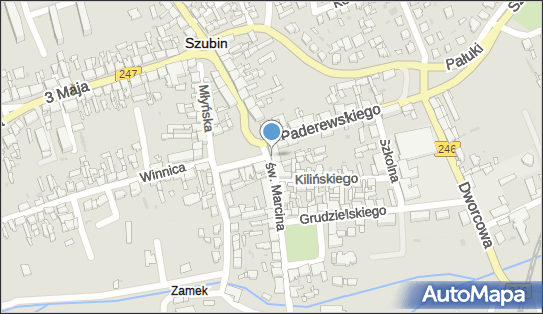 Sklep Ogolnospożywczy, św. Marcina 1, Szubin 89-200 - Mięsny - Sklep, NIP: 5621087276