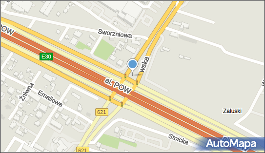 Monitoring miejski, Aleja Krakowska, Warszawa - Monitoring miejski