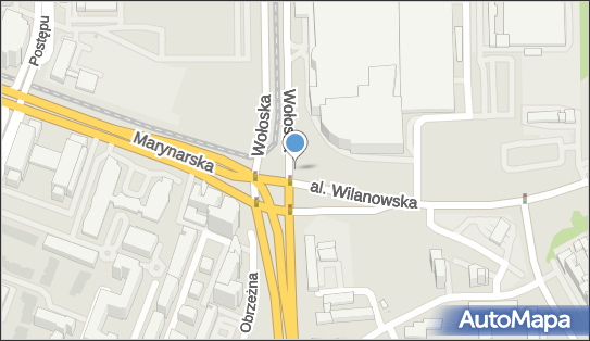 Monitoring miejski, Aleja Wilanowska x Wołowska, Warszawa - Monitoring miejski