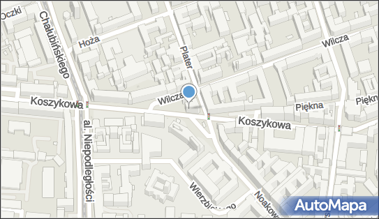 Monitoring miejski, Koszykowa, Warszawa 00-553, 00-555, 00-562, 00-564, 00-646, 00-659, 00-660, 00-662, 00-667, 00-671, 00-673, 00-675 - Monitoring miejski