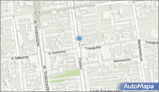 Monitoring miejski, Piotrkowska 70, Łódź - Monitoring miejski