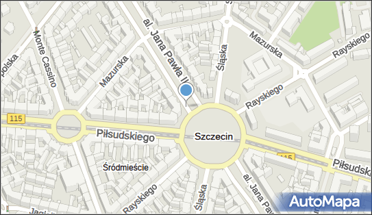 Monitoring miejski, Plac Grunwaldzki, Szczecin - Monitoring miejski