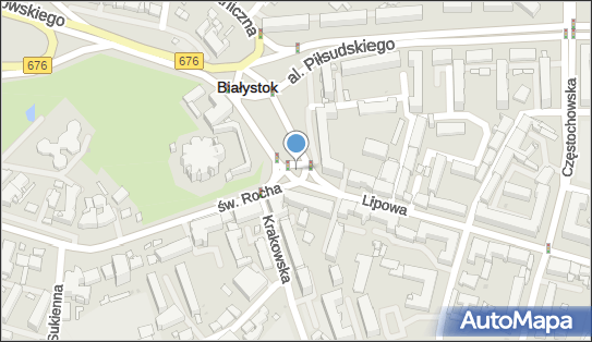 Monitoring miejski, św. Rocha, Białystok 15-879 - Monitoring miejski