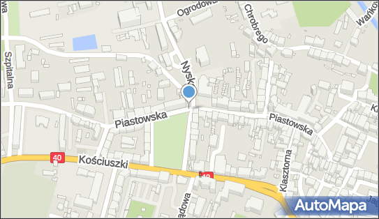 Monitoring miejski, Plac Wolności, Prudnik - Monitoring miejski