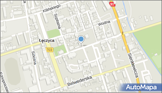 Monitoring miejski, Plac gen. Tadeusza Kościuszki 7, Łęczyca - Monitoring miejski