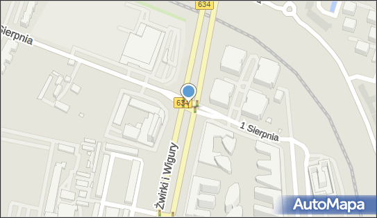 Monitoring miejski, DW 634, Franciszka Żwirki i Stanisława Wigury - Monitoring miejski